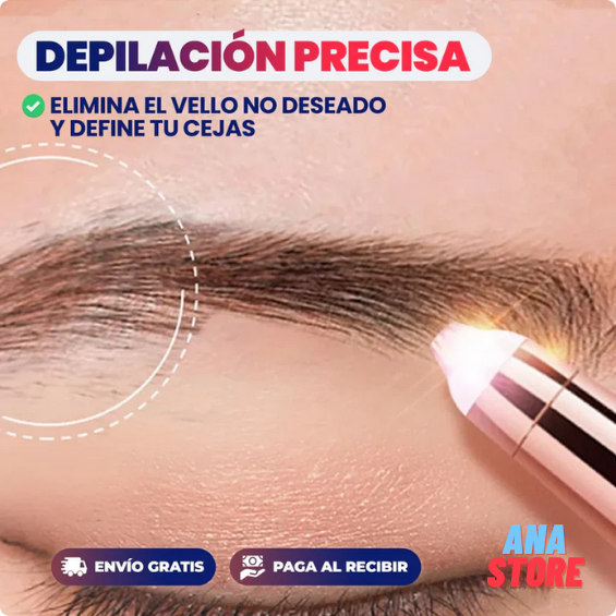 PROMO 2X1 DEPILADORA DE CEJAS PORTÁTIL