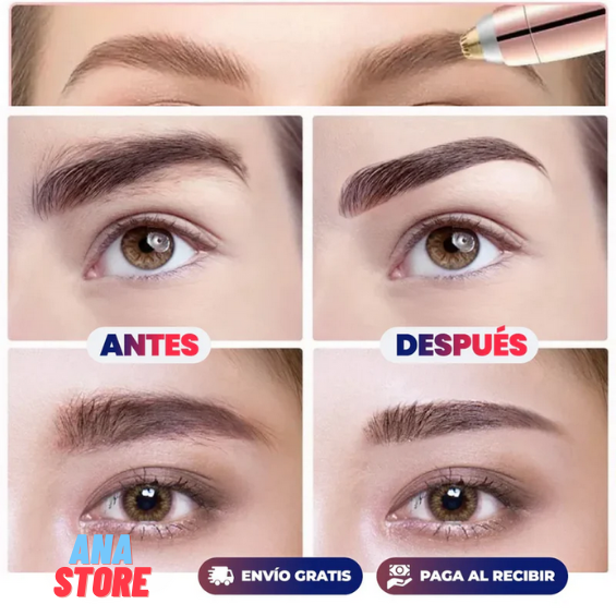 PROMO 2X1 DEPILADORA DE CEJAS PORTÁTIL