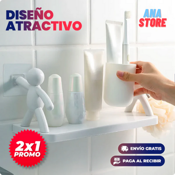 PROMO 2X1 ESTANTE ORGANIZADOR ADHESIVO