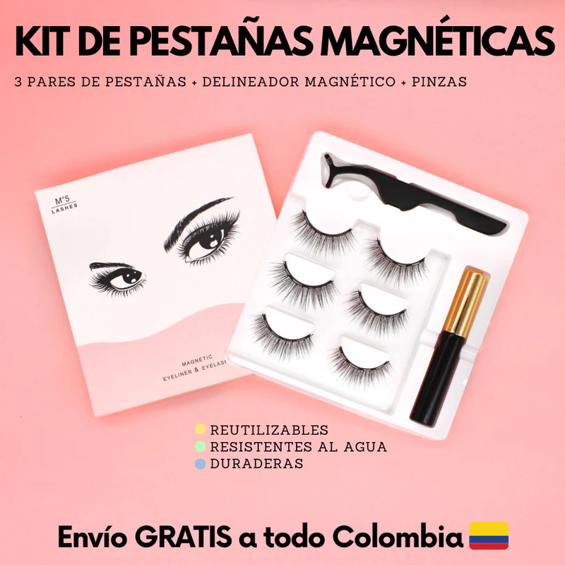 KIT DE PESTAÑAS MAGNÉTICAS