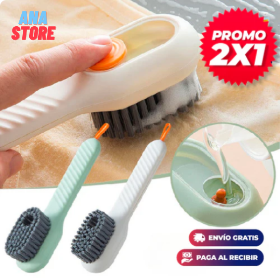 PROMO 2X1 CEPILLO DISPENSADOR MULTIFUNCIÓN