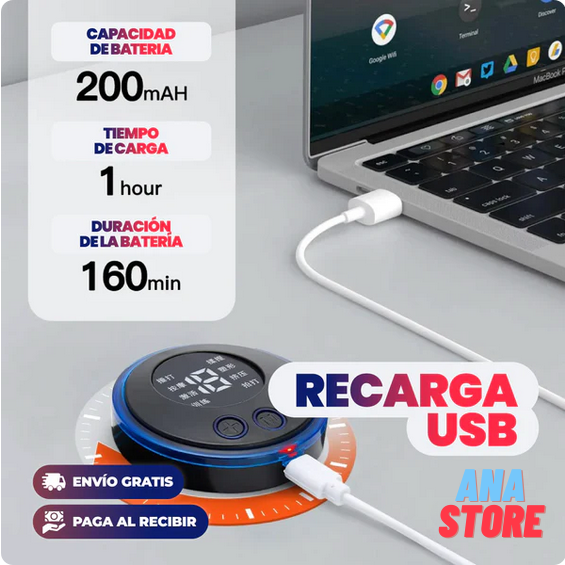 PROMO 2X1 MINI MASAJEADOR USB