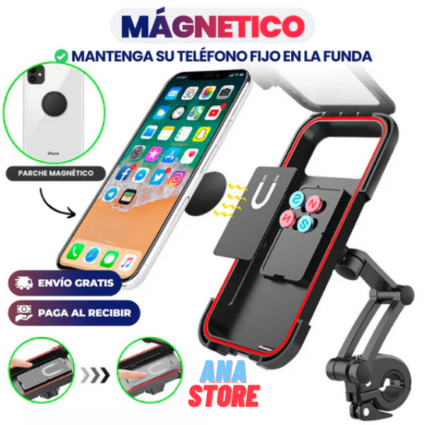 SOPORTE DE CELULAR PARA MOTOS Y BICICLETAS