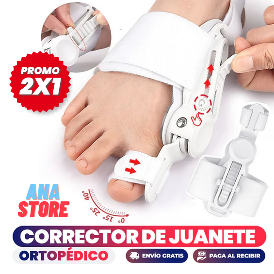 PROMO 2X1 CORRECTOR DE JUANETES